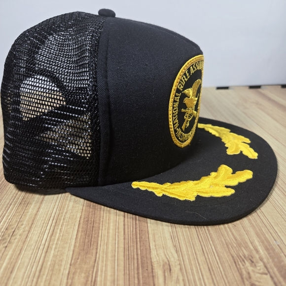 NRA Embroidered Mesh Hat - Picture 2 of 3